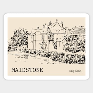 Maidstone England Sticker